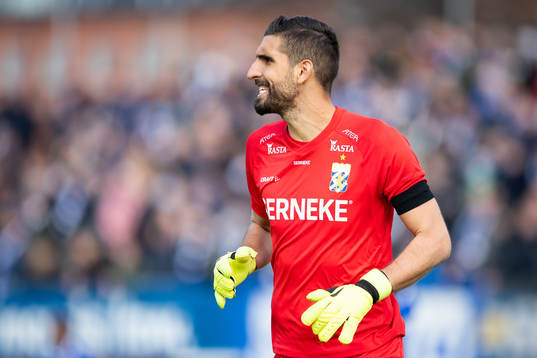 IFK Göteborgs målvakt Giannis Anestis
