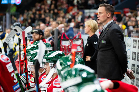 Frölundas tränare Roger Rönnberg
