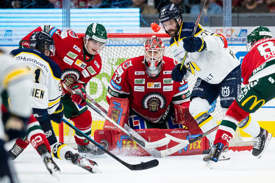 Frölundas målvakt Johan Mattsson