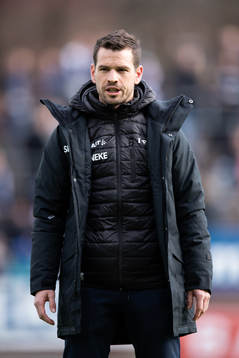 IFK Göteborgs assisterande tränare Ferran Sibila innan