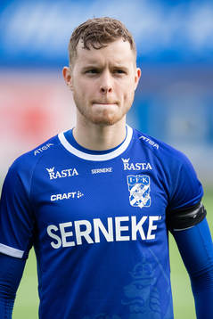 IFK Göteborgs Victor Wernersson innan fotbollsmatchen i