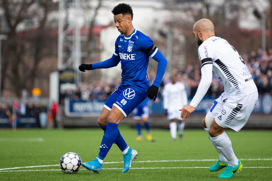 IFK Göteborgs Tobias Sana och Sirius Karl Larson