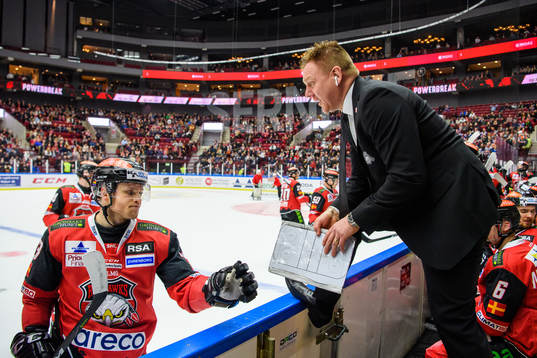 Malmö Redhawks Christoffer Forsberg och assisterande