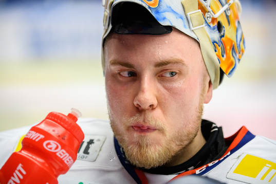 Växjös målvakt Viktor Andrén