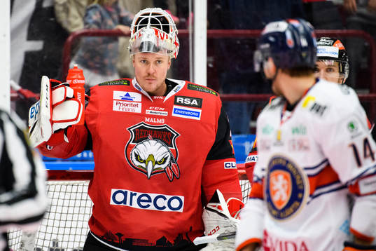 Malmö Redhawks målvakt Lars Volden