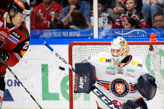 Växjös målvakt Viktor Andrén