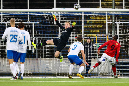 IFK Norrköpings målvakt Isak Pettersson