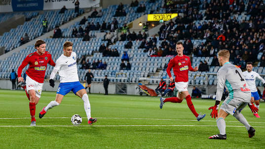 under fotbollsmatchen i Svenska Cupen mellan IFK
