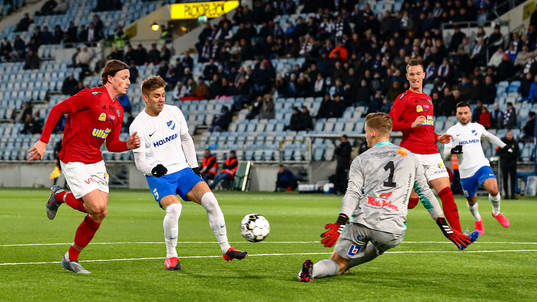 under fotbollsmatchen i Svenska Cupen mellan IFK