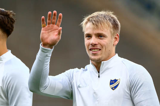 IFK Norrköpings målvakt Isak Pettersson