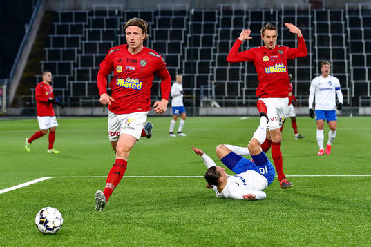 Falkenbergs Carl Johansson, IFK Norrköpings Jonathan Levi