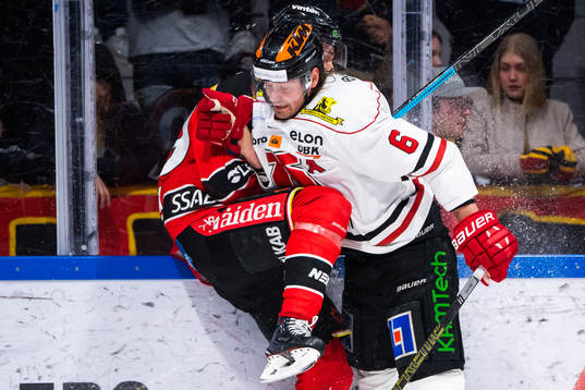 Örebros Stefan Warg  och Luleås Pontus Själin