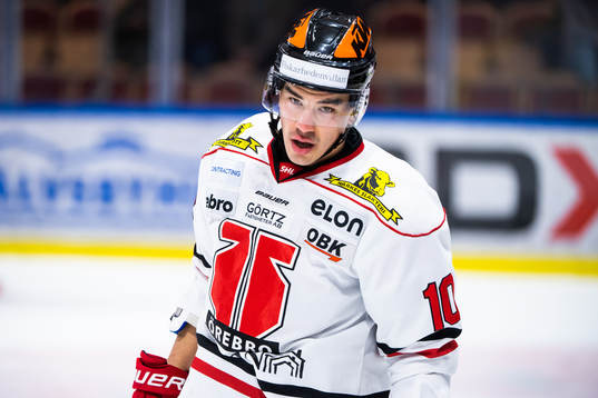 Örebros Shane Harper deppar