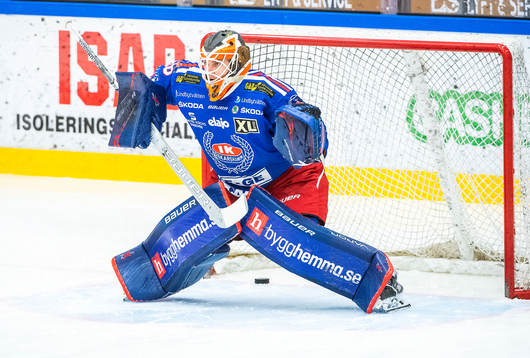 Oskarshamns målvakt Marcus Hellgren