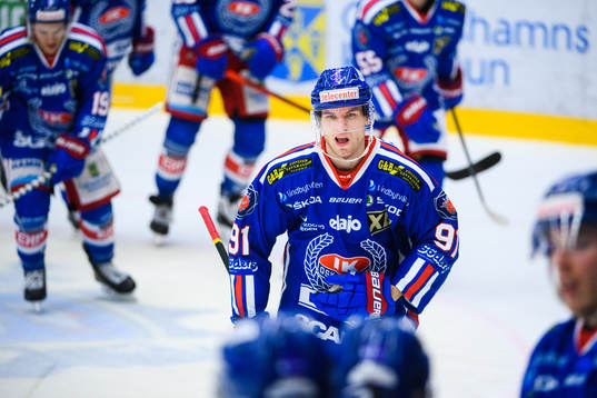 Oskarshamns Rickard Palmberg jublar