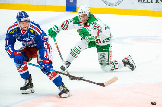 Oskarshamns Emil Wahlberg och Rögles Anton Bengtsson