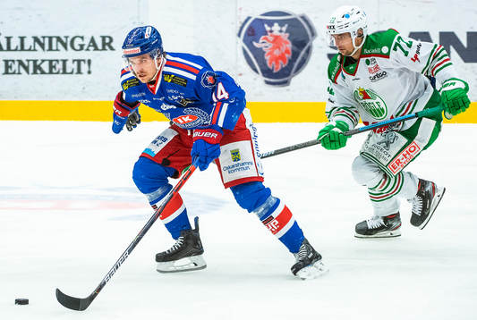 Oskarshamns Pontus Netterberg och Rögles Daniel Zaar