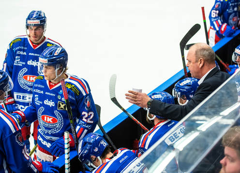 Oskarshamns tränare Per-Erik Johnsson