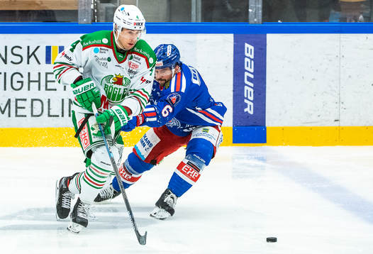 Oskarshamns Jesper Dahlroth och Rögles Kodie Curran