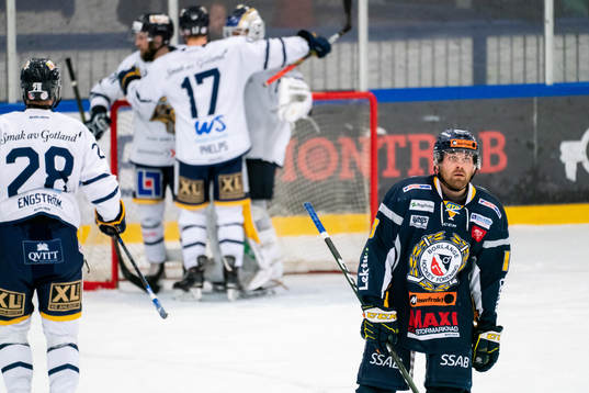 Borlänges Rikky Hanspers deppar med Visby/Roma jublandes i