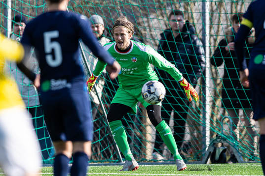 Helsingborgs målvakt Anders Lindegaard