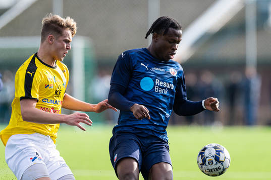 Lunds Noel Hansson och Helsingborgs Noel Mbo