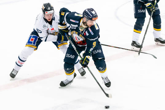 Visby/Romas William Erenrot och Borlänges Marcus Björk