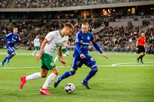 Hammarbys Alexander Kacaniklic och Sundsvalls Tobias