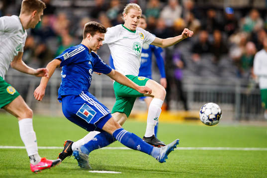 Sundsvalls Anton Eriksson och Hammarbys Gustav Ludwigson