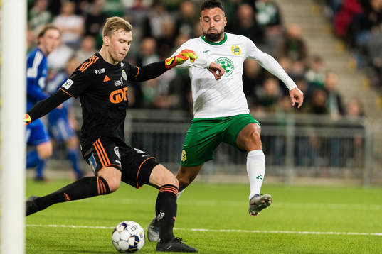 Sundsvalls målvakt Andreas Andersson och Hammarbys Imad