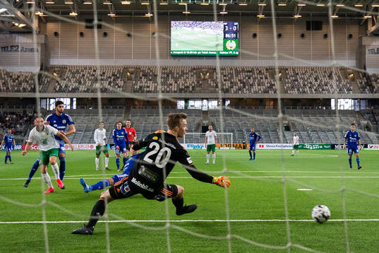 Hammarbys Muamer Tankovic gör 4-0 bakom Sundsvalls