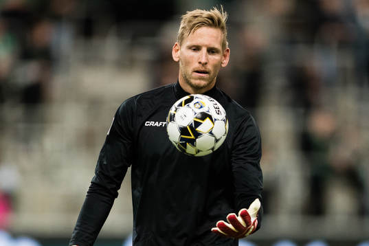 Hammarbys målvakt David Ousted