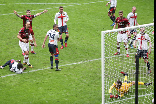 Zlatan Ibrahimovic of Milan