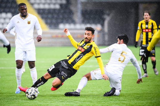 Häckens Daleho Irandust och Östersunds Rewan Amin