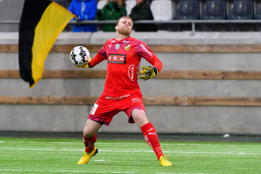 Häckens målvakt Peter Abrahamsson