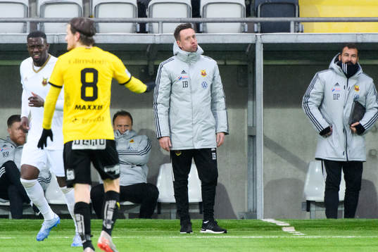 Östersunds tränare Ian Burchnall