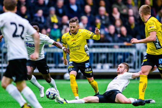 Elfsborgs Rasmus Alm och Örebros Johan Mårtensson