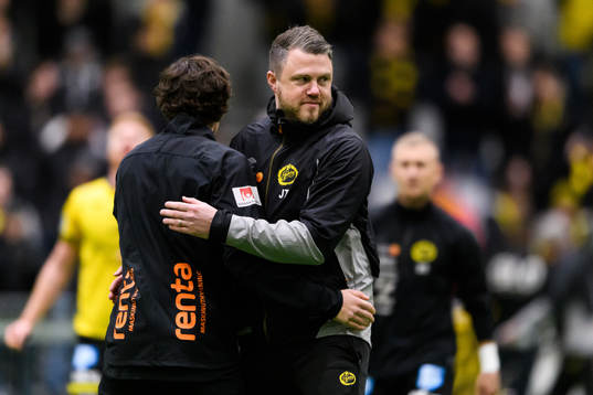 Elfsborgs manager Jimmy Thelin