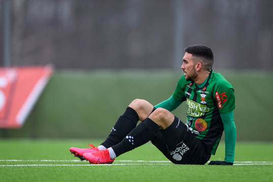 Varbergs Daniel Krezic deppar