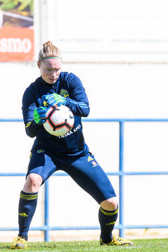Goalkeeper Hedvig Lindahl