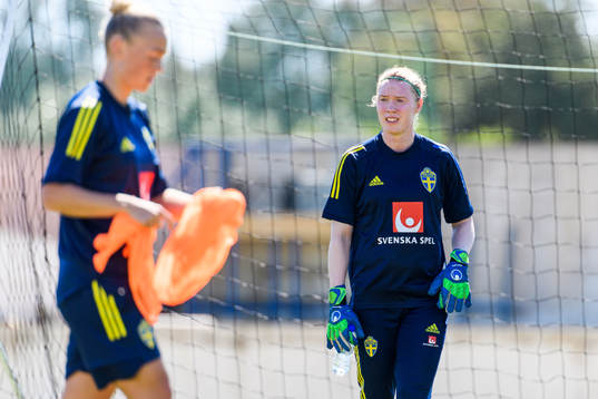 Goalkeeper Hedvig Lindahl