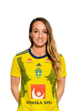 Kosovare Asllani poses for a portrait