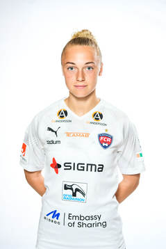 Hanna Bennison of FC Rosengård poses for a portrait