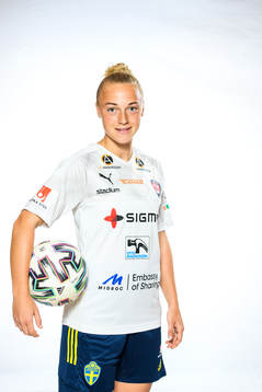 Hanna Bennison of FC Rosengård poses for a portrait