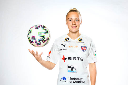 Hanna Bennison of FC Rosengård poses for a portrait