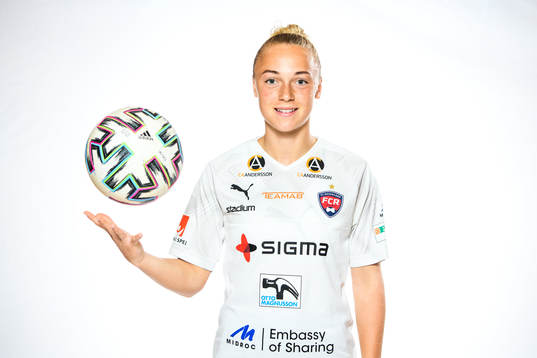 Hanna Bennison of FC Rosengård poses for a portrait