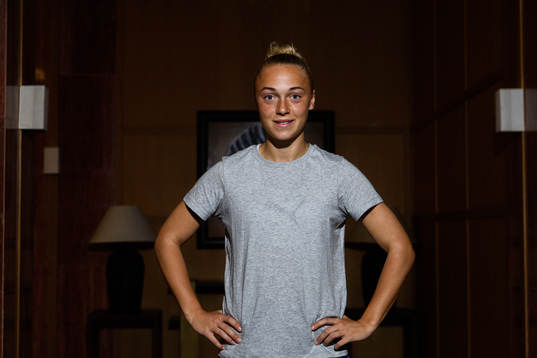 Hanna Bennison of FC Rosengård poses for a portrait