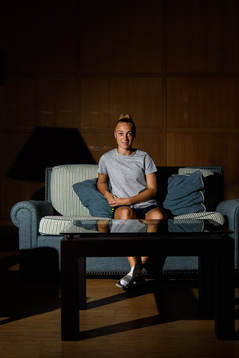 Hanna Bennison of FC Rosengård poses for a portrait