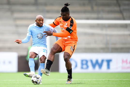 Malmö FFs Fouad Bachirou och AFC Eskilstunas