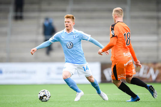 Malmö FFs Anders Christiansen och Eskilsminnes Christian